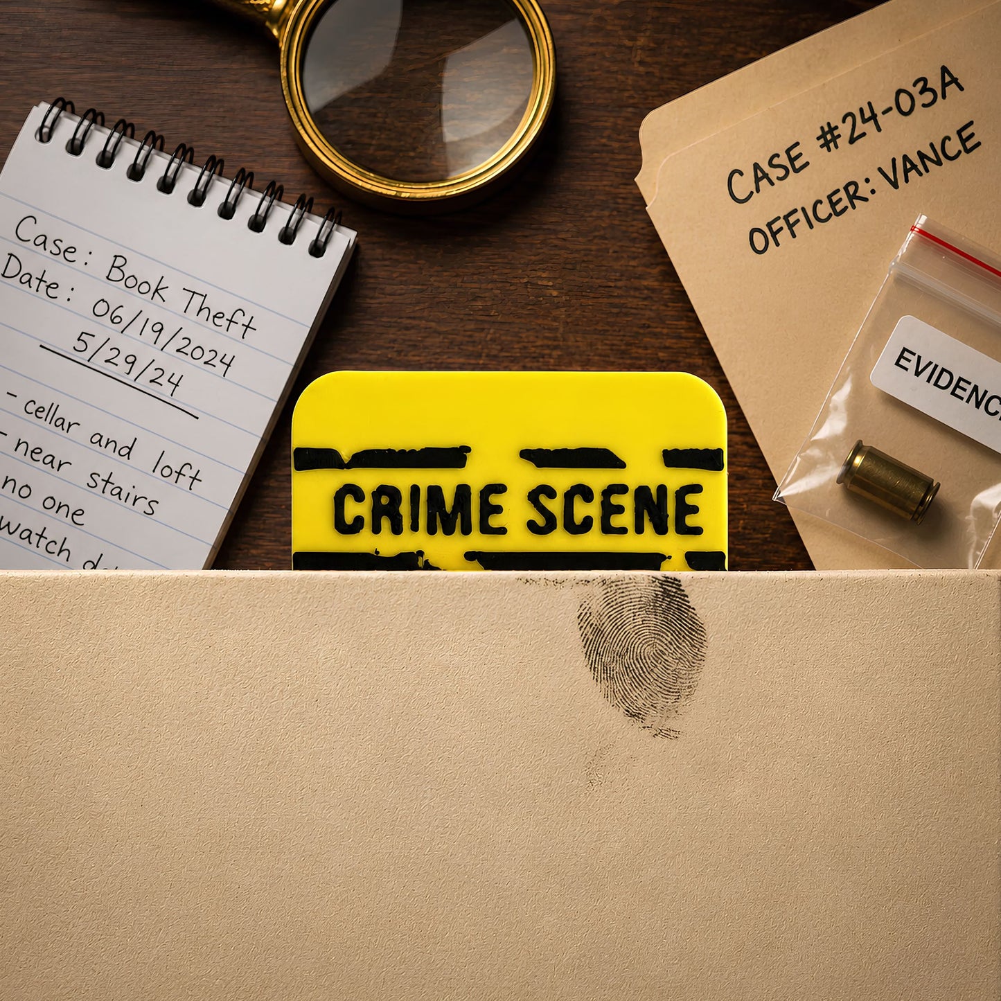 True Crime Bookmark Set | Magnetic Case Reader Gift
