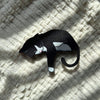 Tuxedo Cat Shelf Pet | Black and White Cat Shelf Decor