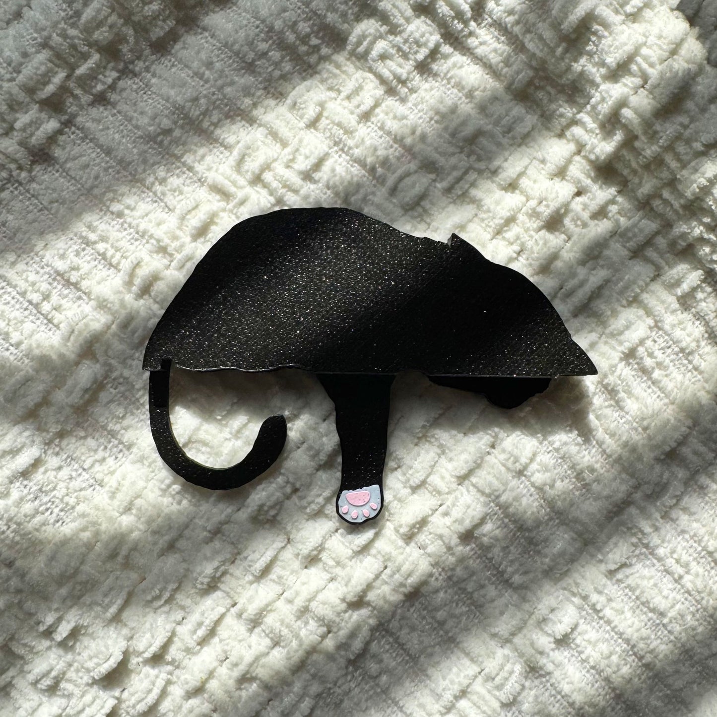 Tuxedo Cat Shelf Pet | Black and White Cat Shelf Decor