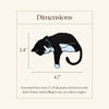 Tuxedo Cat Shelf Pet | Black and White Cat Shelf Decor