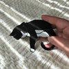 Tuxedo Cat Shelf Pet | Black and White Cat Shelf Decor