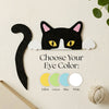 Tuxedo Cat Door Topper | Black and White Cat Wall Decor