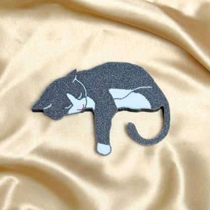 Tuxedo Cat Shelf Pet - Cat Theme Home Decor