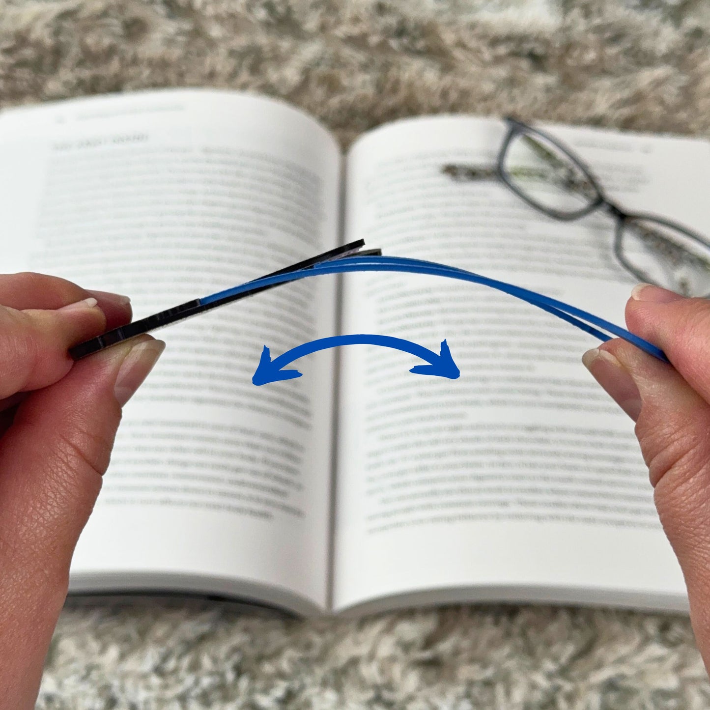 Adorable Black Tuxedo Cat Bookmark - Flexible Paperclip Design