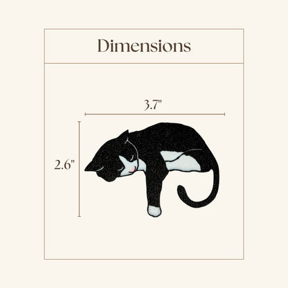 Adorable Tuxedo Cat Fridge Magnets