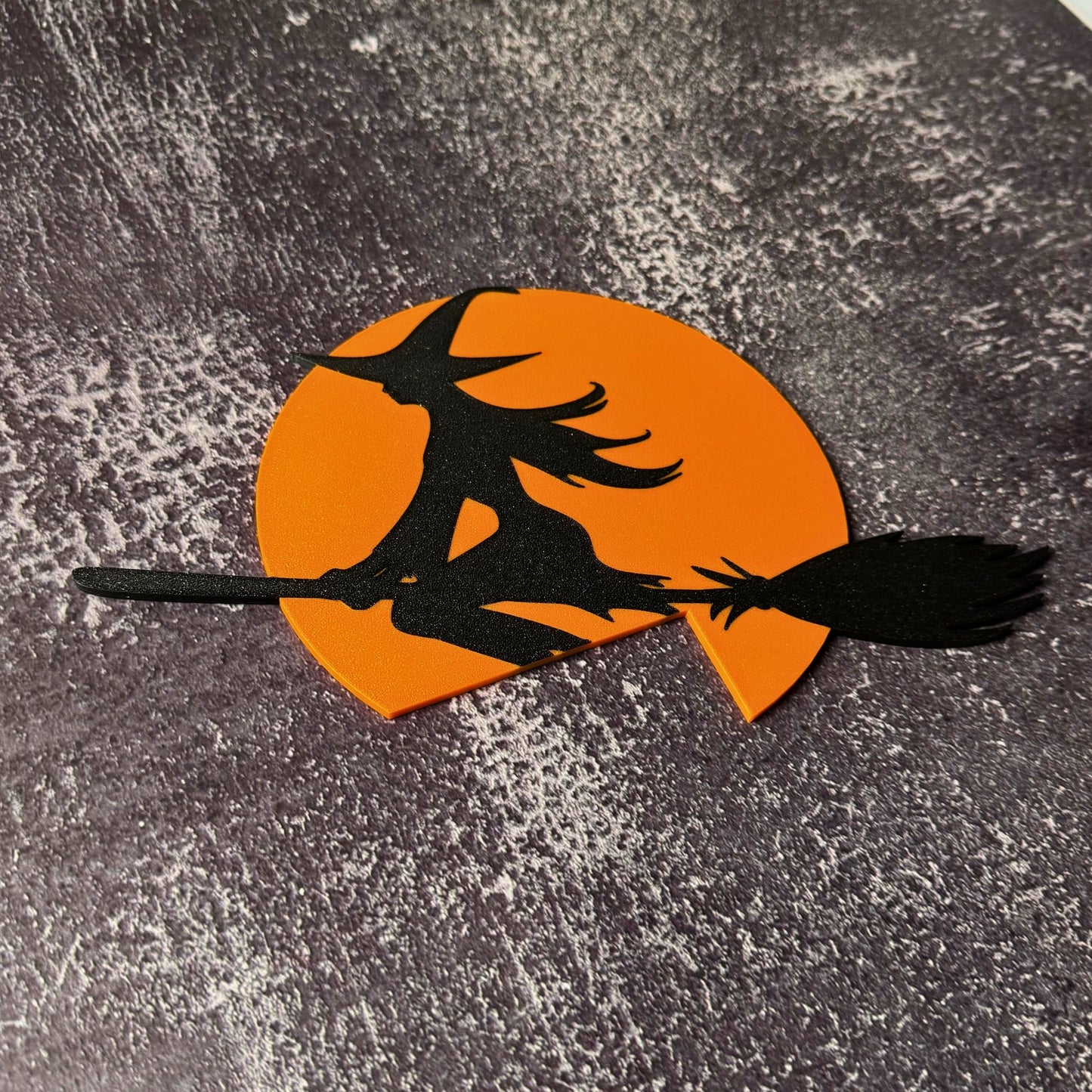 Flying Witch Door Corner Sign