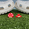 Mushroom Clog Charms | Stocking Stuffer Shoe Gift