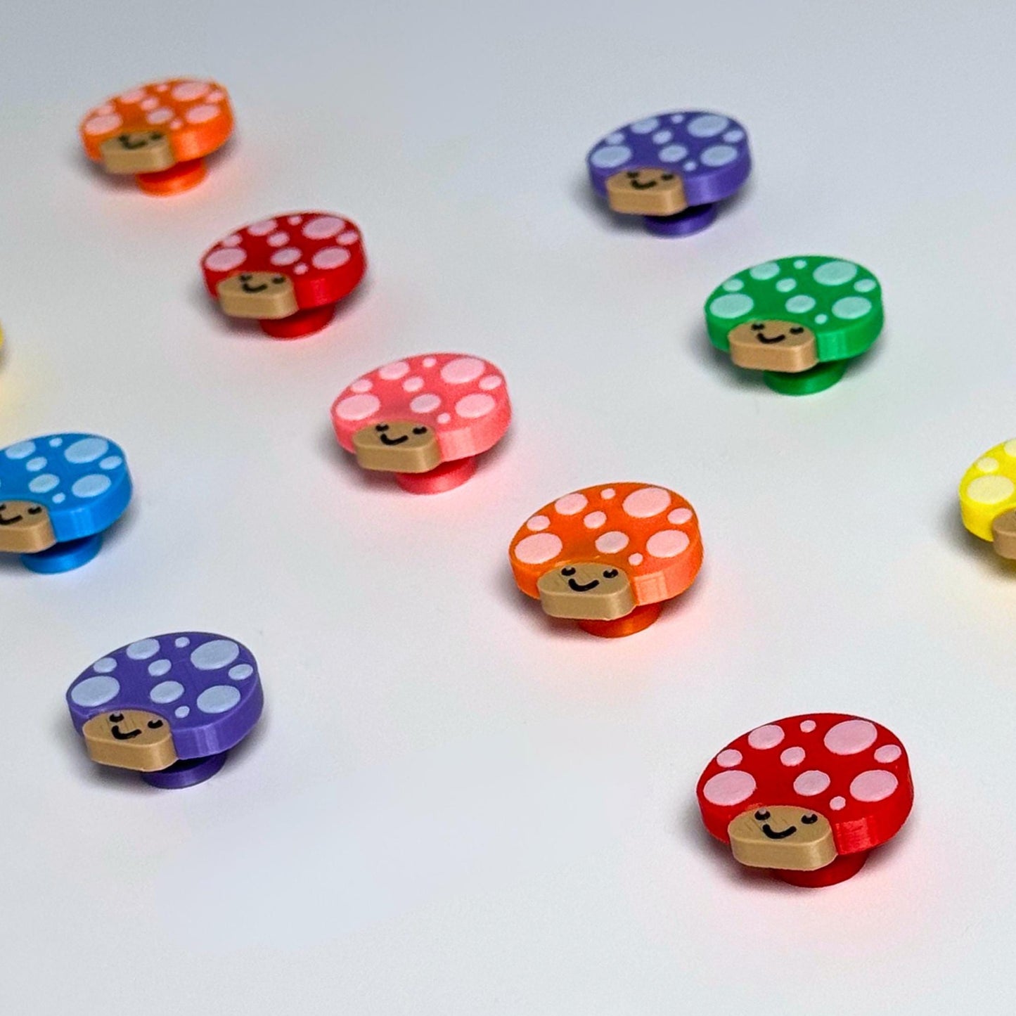 Mushroom Clog Charms | Stocking Stuffer Shoe Gift