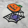 Pumpkin Spider Web Wall Art | Halloween Door Frame Decor