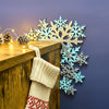 Snowflake Door Corner Sign | Winter Christmas Decor