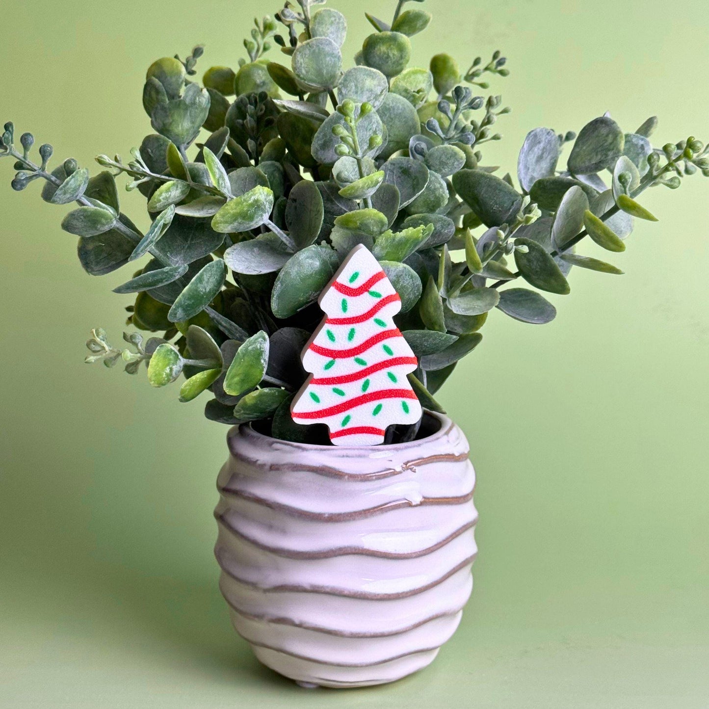 Christmas Tree Plant Stakes | Holiday Plant Decor
