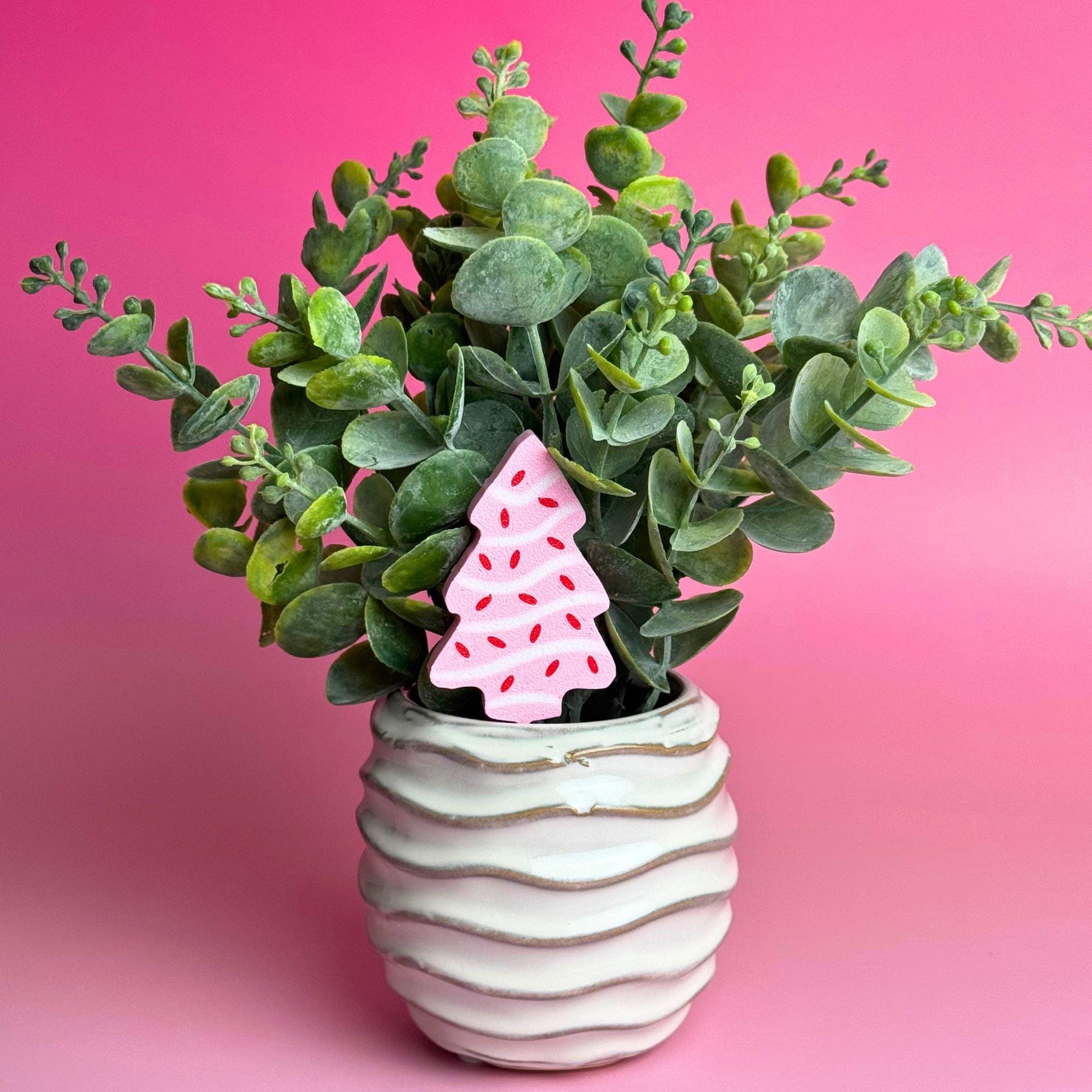 Christmas Tree Plant Stakes | Holiday Plant Decor