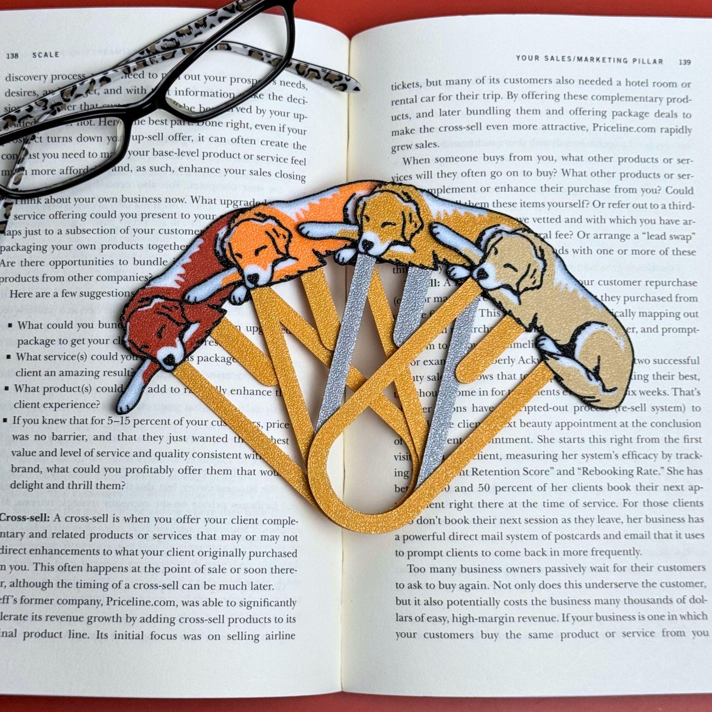 Golden Retriever and Labrador Bookmark | Dog Lover Gift