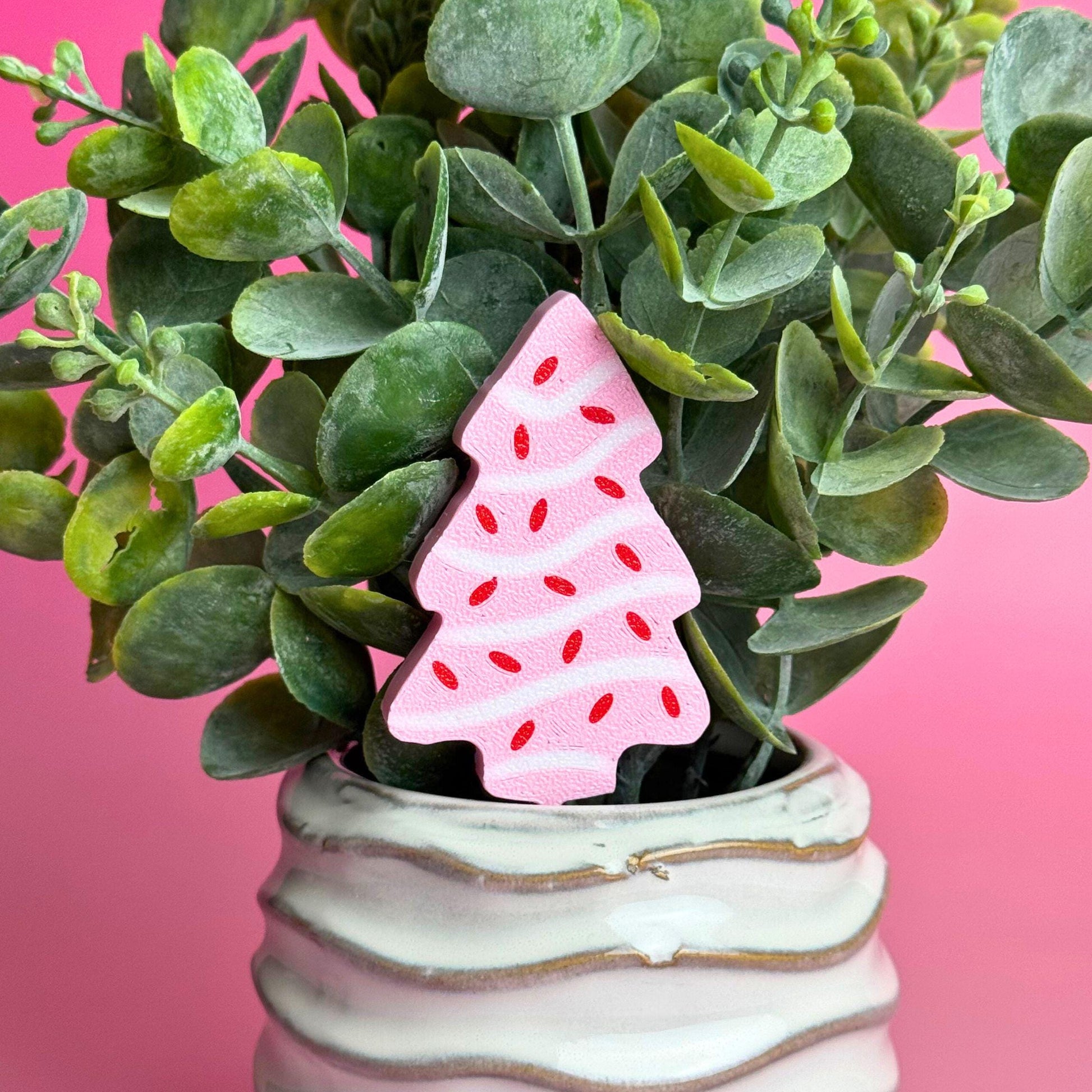 Christmas Tree Plant Stakes | Holiday Plant Decor