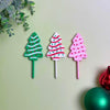 Christmas Tree Plant Stakes | Holiday Plant Decor