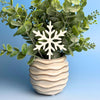 Snowflake Plant Stakes | Christmas Plant Lover Gift