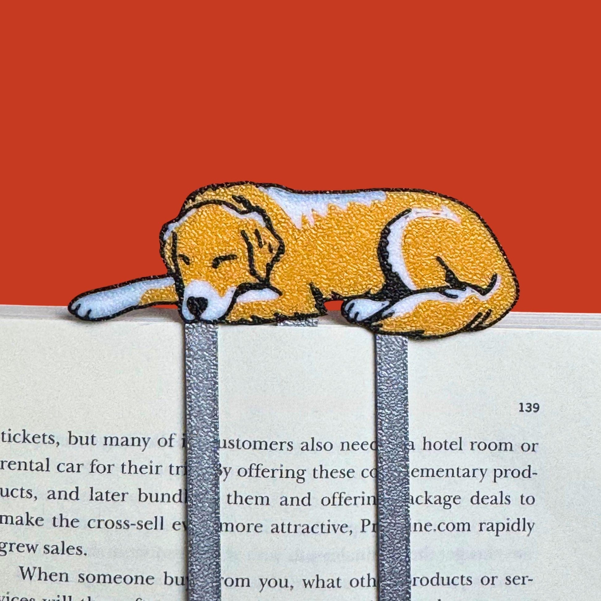 Golden Retriever and Labrador Bookmark | Dog Lover Gift