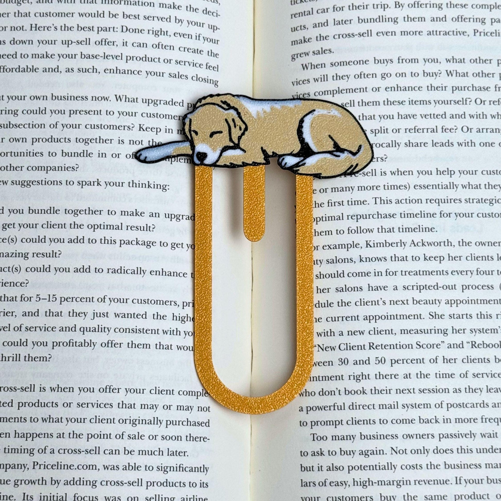 Golden Retriever and Labrador Bookmark | Dog Lover Gift