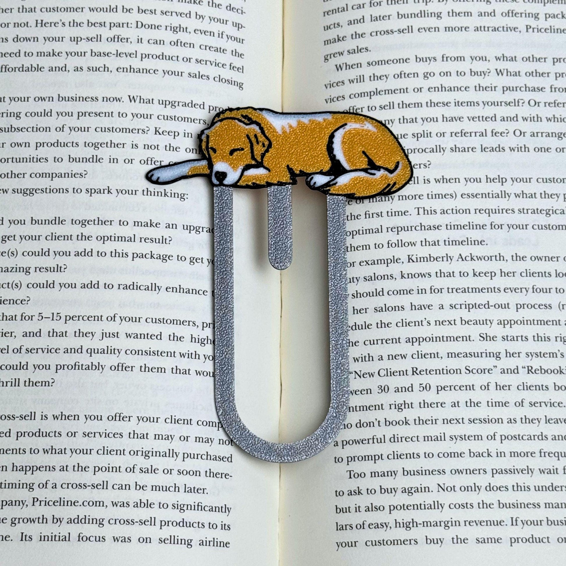 Golden Retriever and Labrador Bookmark | Dog Lover Gift