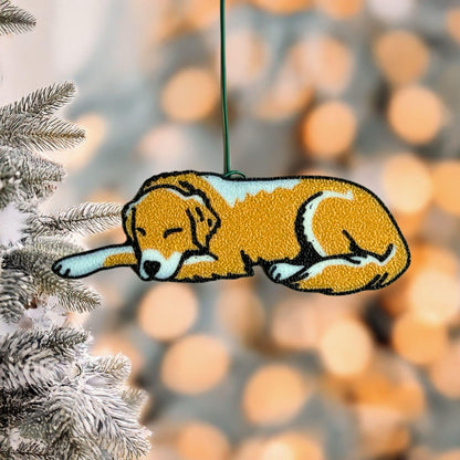 Golden Retriever Ornament | Labrador Dog Christmas Gift