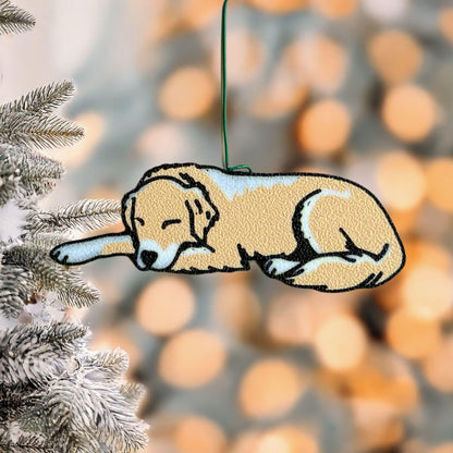 Golden Retriever Ornament | Labrador Dog Christmas Gift