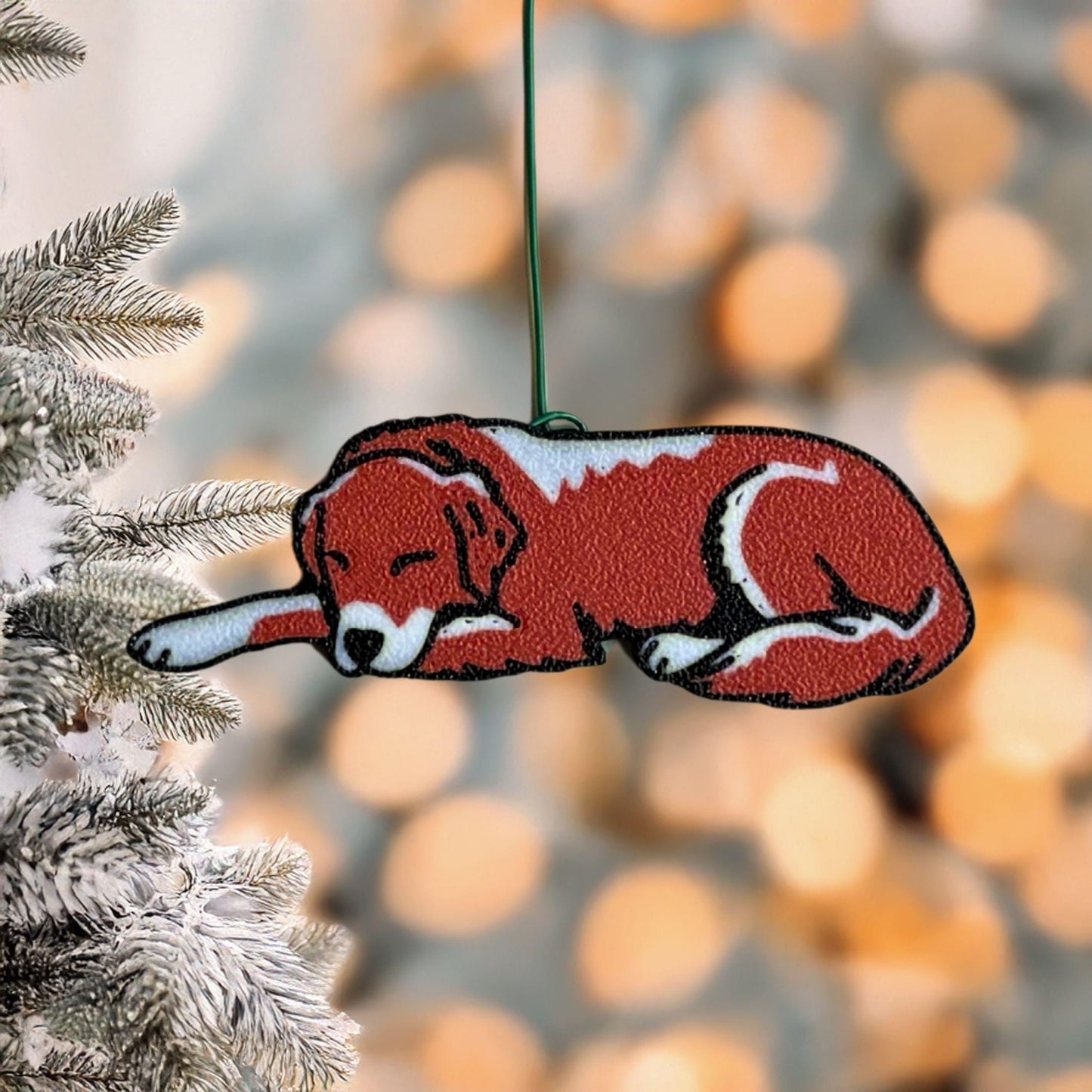 Golden Retriever Ornament | Labrador Dog Christmas Gift