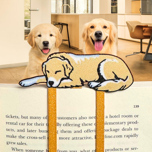 Golden Retriever and Labrador Bookmark | Dog Lover Gift