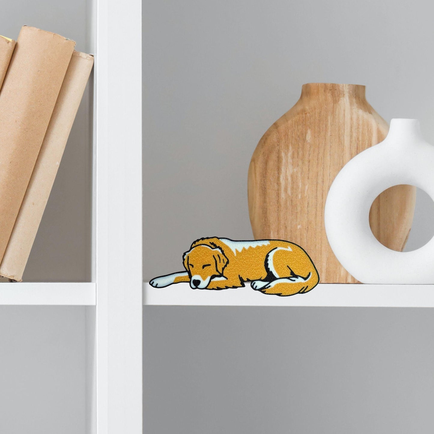 Golden Retriever Shelf Pet | Dog Parent Room Decor