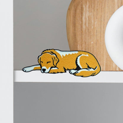 Golden Retriever Shelf Pet | Dog Parent Room Decor