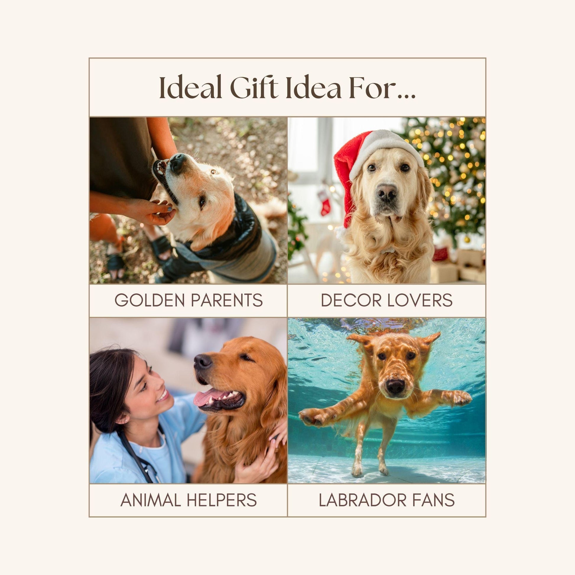 Golden Retriever Shelf Pet | Dog Parent Room Decor