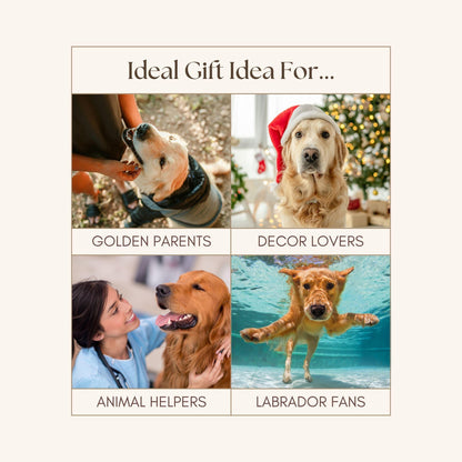 Golden Retriever Shelf Pet | Dog Parent Room Decor