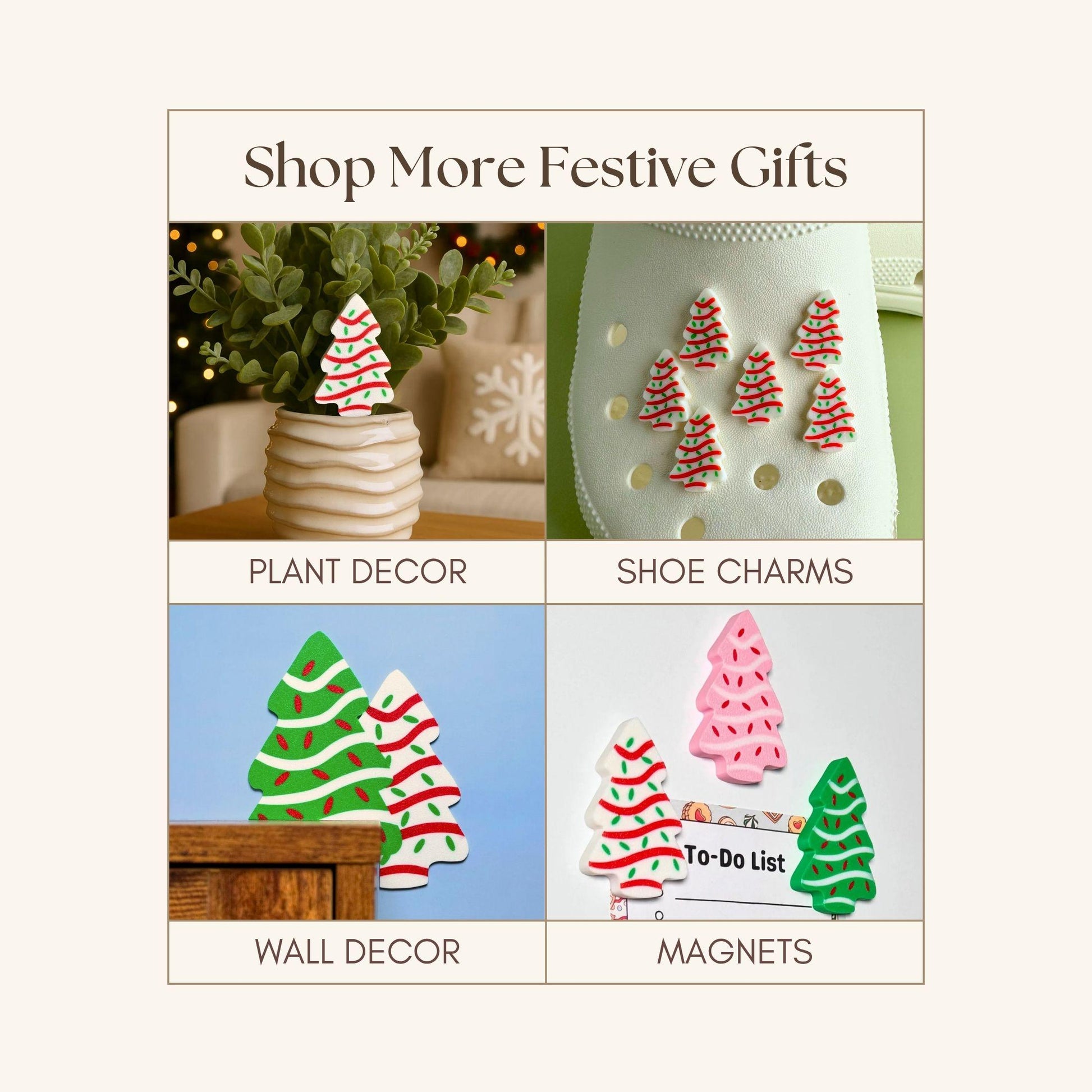 Christmas Tree Ornament | Retro Snack Holiday Decor