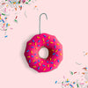 Pink Donut Ornament | Foodie Christmas Gift