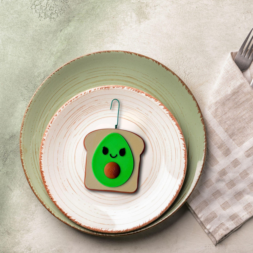 Avocado Toast Ornament | Brunch Lover Christmas Gift
