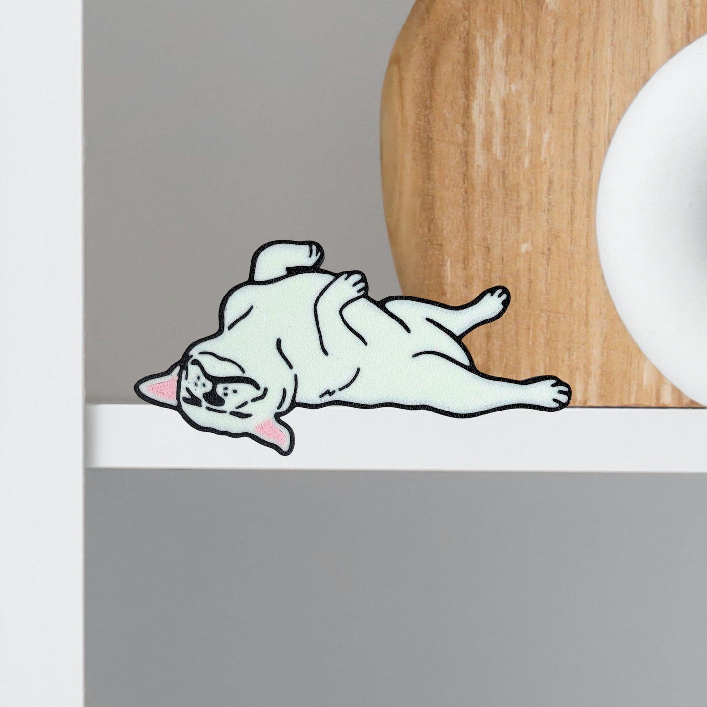 Bulldog Shelf Pet | Dog Parent Room Decor