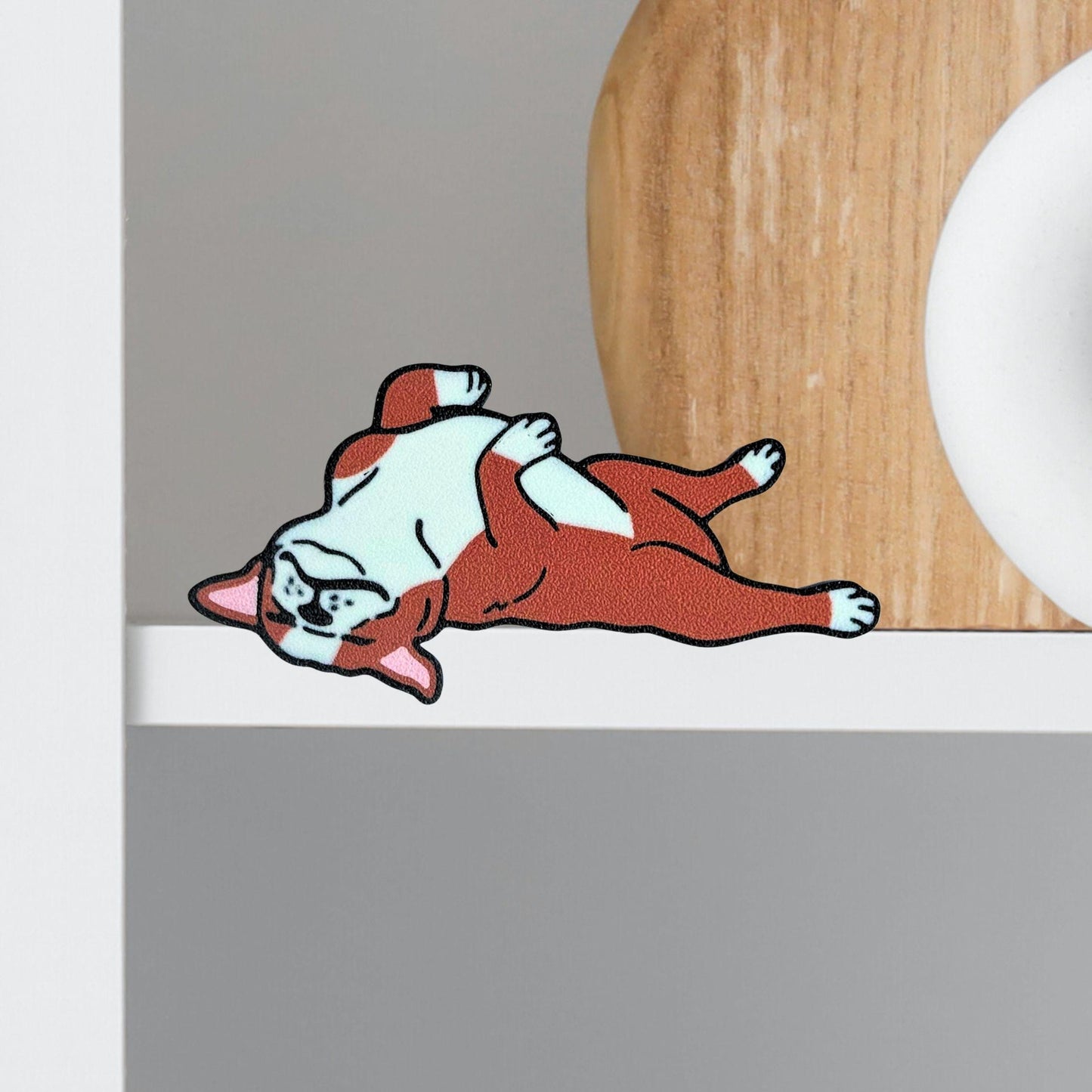 Bulldog Shelf Pet | Dog Parent Room Decor