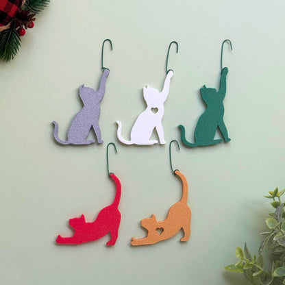 Cat Ornament Set | Christmas Tree Pet Parent Gift