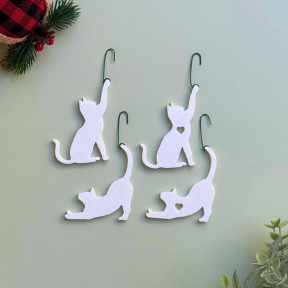 Cat Ornament Set | Christmas Tree Pet Parent Gift