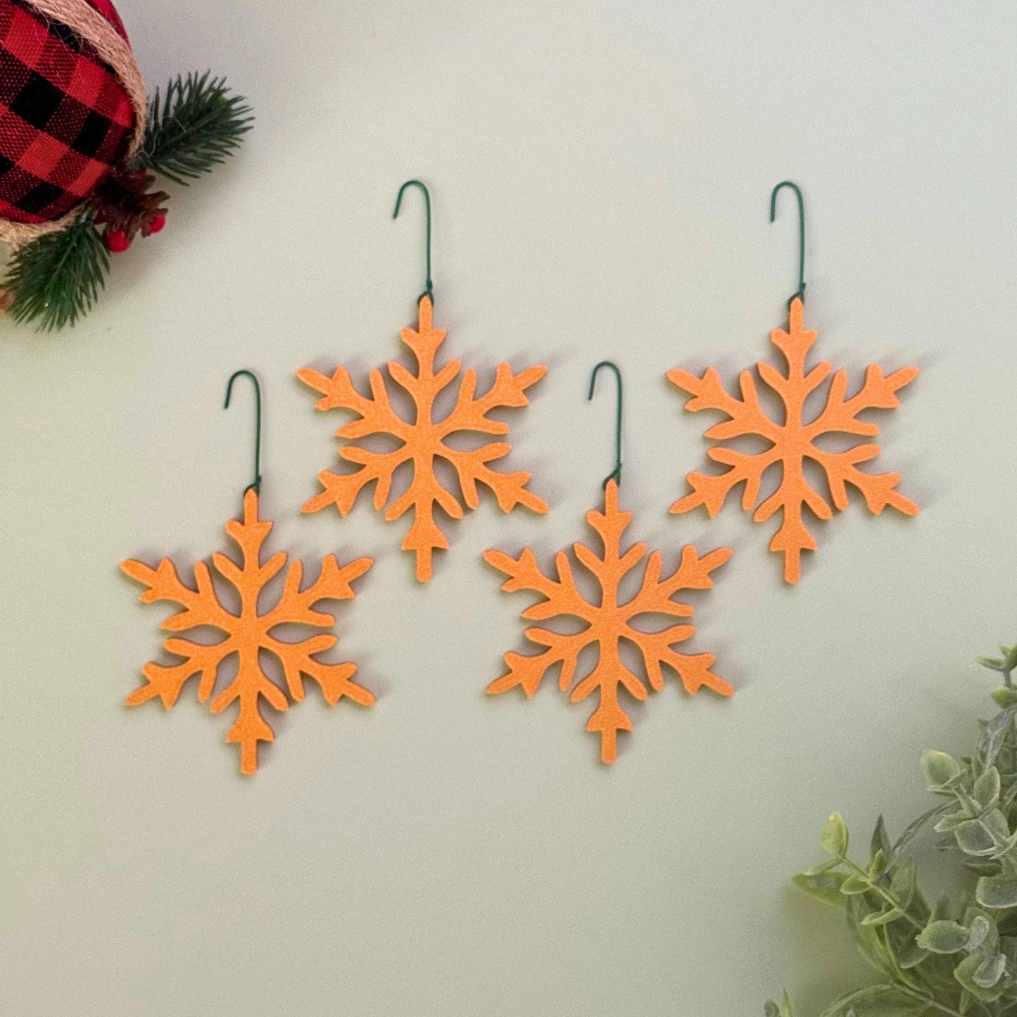 Snowflake Ornaments | Winter Christmas Tree Decor
