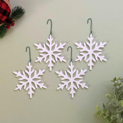 Snowflake Ornaments | Winter Christmas Tree Decor