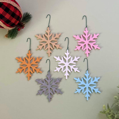 Snowflake Ornaments | Winter Christmas Tree Decor