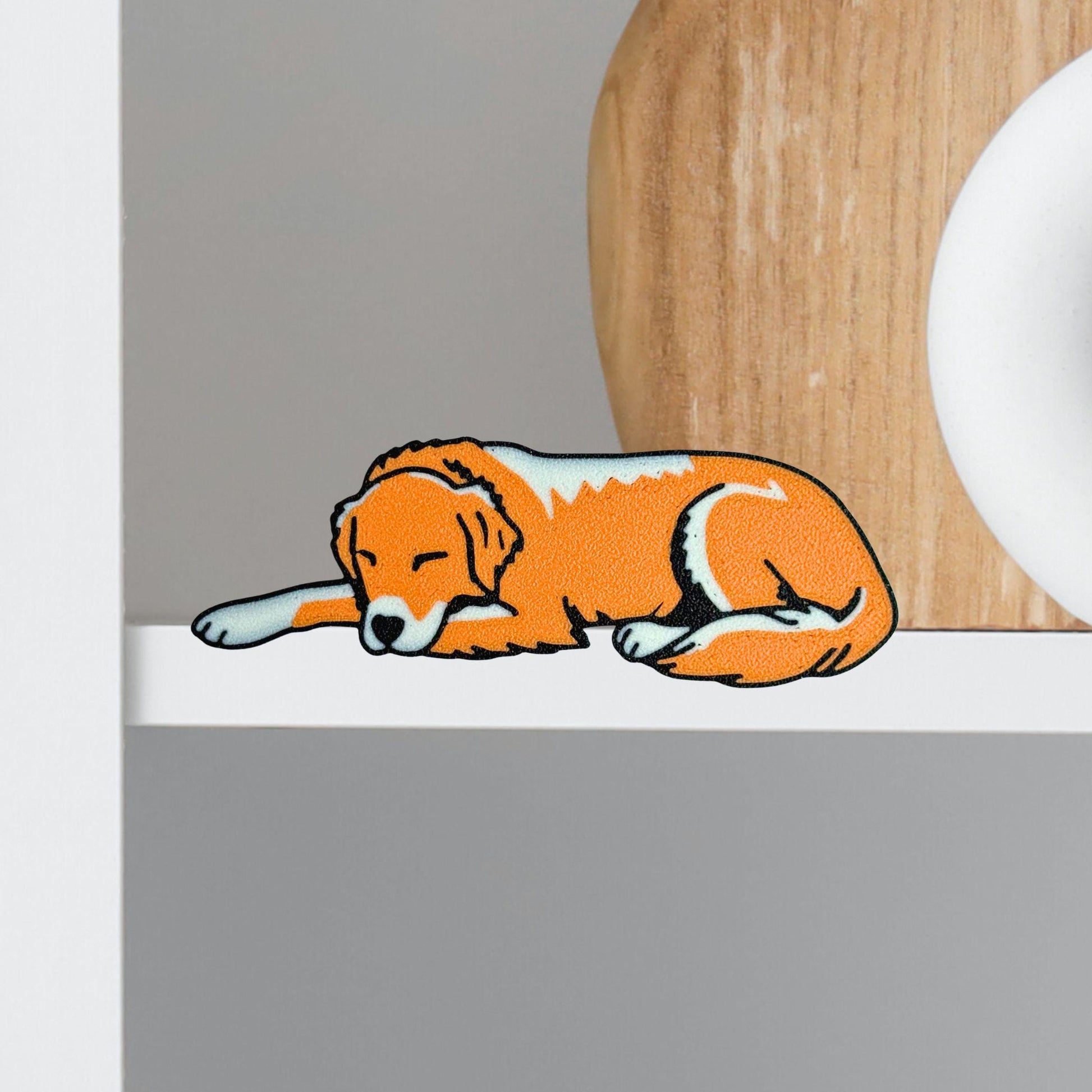 Golden Retriever Shelf Pet | Dog Parent Room Decor