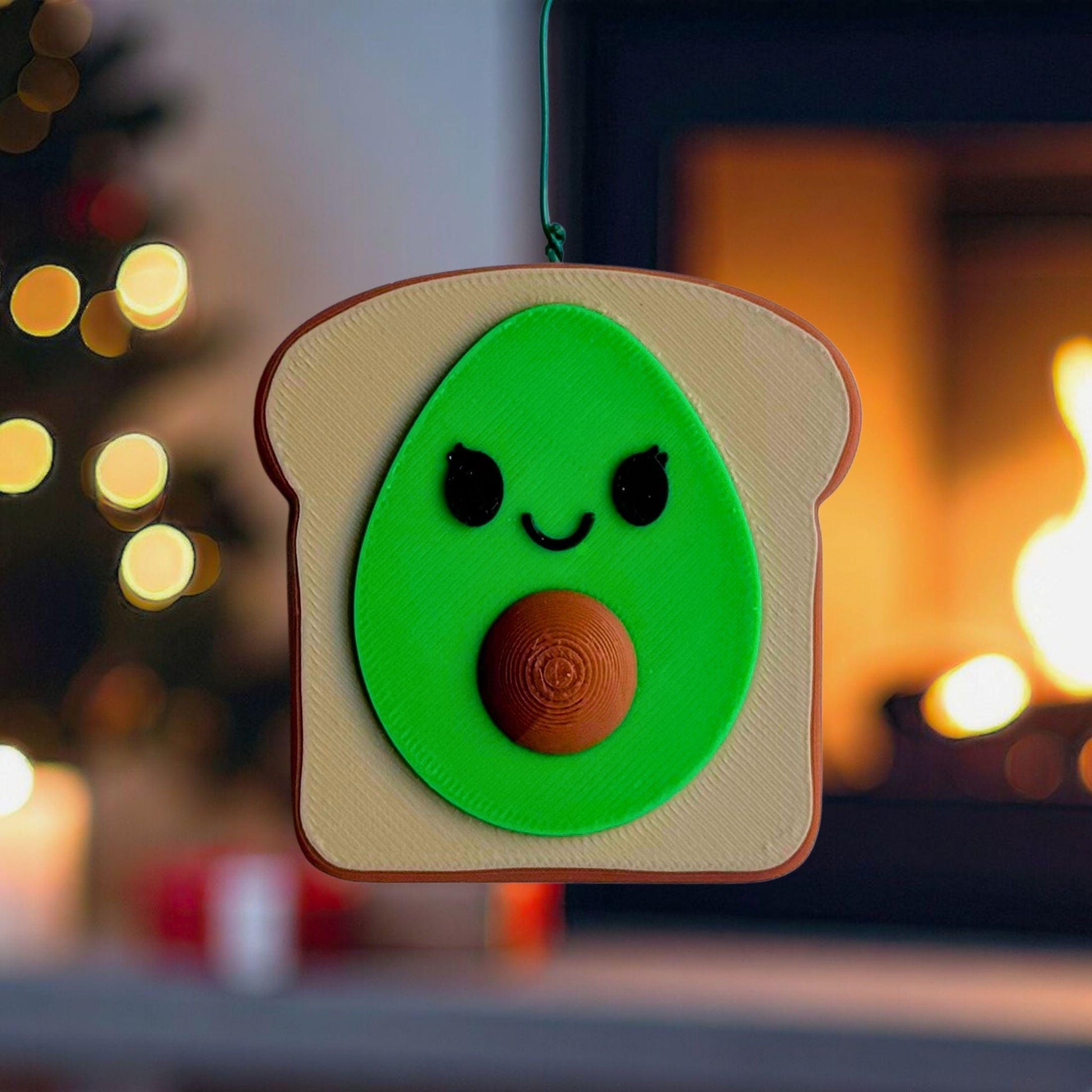 Avocado Toast Ornament | Brunch Lover Christmas Gift