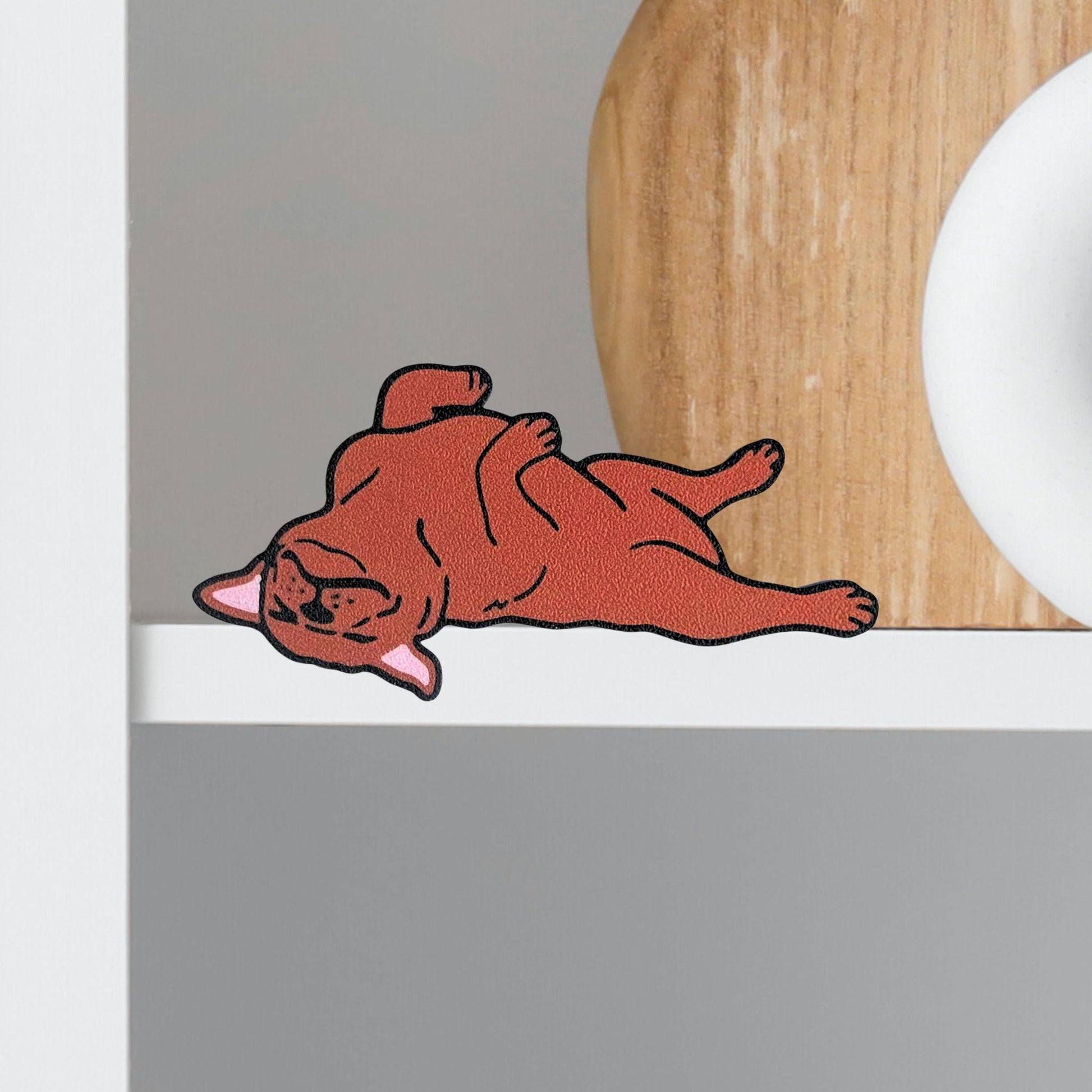 Bulldog Shelf Pet | Dog Parent Room Decor