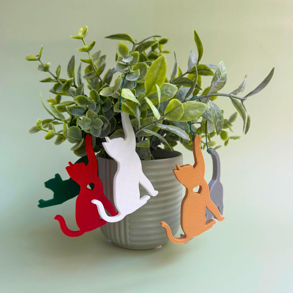 Cat Ornament Set | Christmas Tree Pet Parent Gift