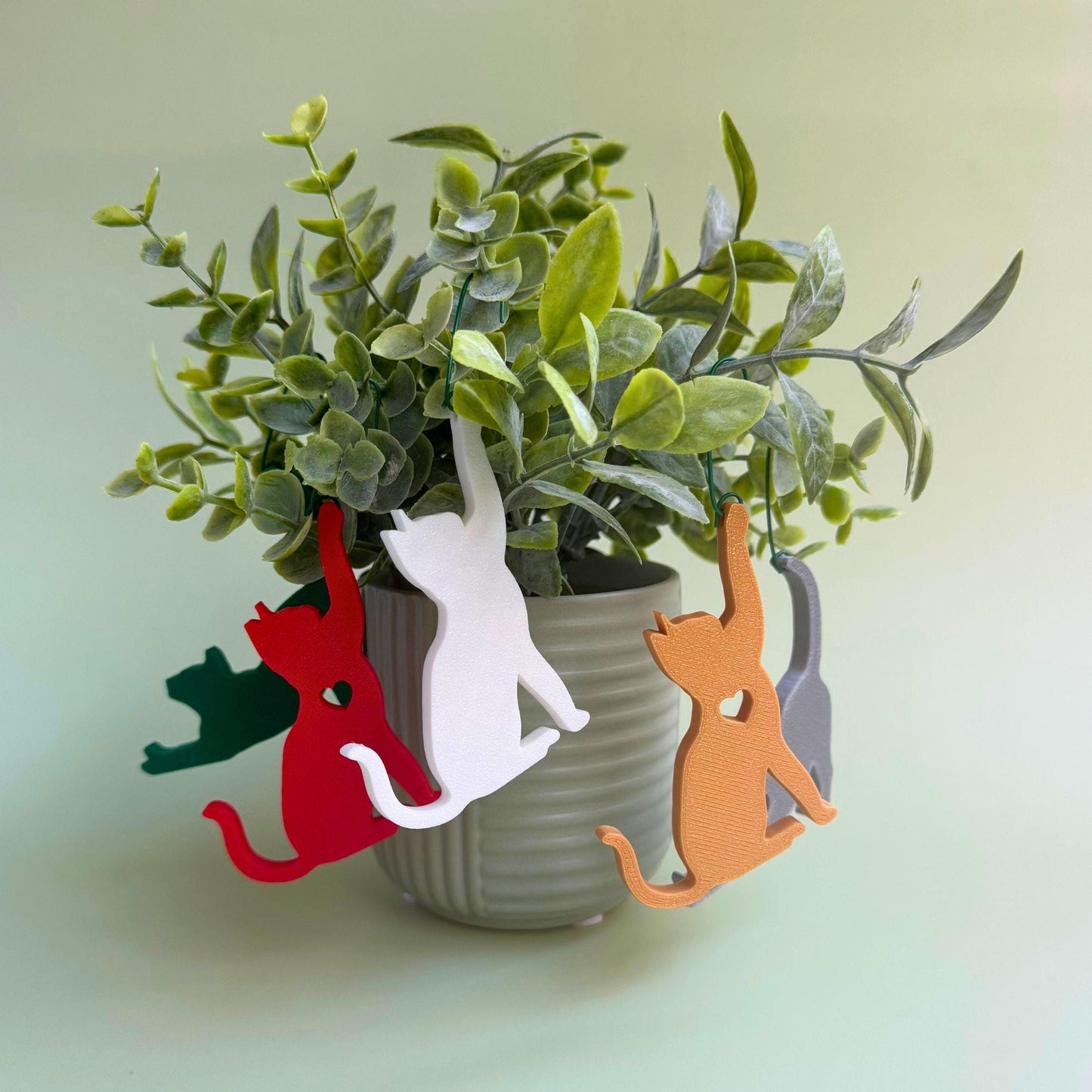 Cat Ornament Set | Christmas Tree Pet Parent Gift