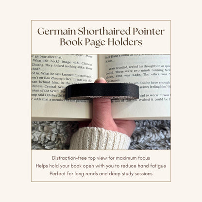 German Shorthaired Pointer Page Holder | Dog Reader Gift