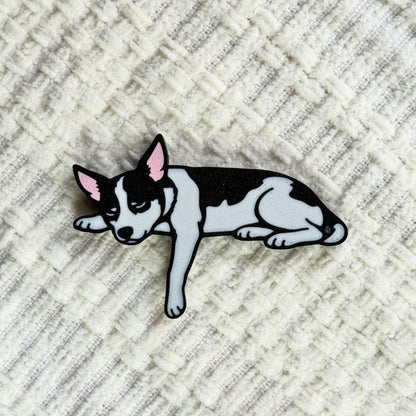 Rat Terrier Shelf Pet | Dog Parent Room Decor Gift