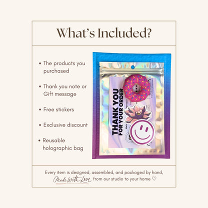 Pink Donut Fridge Magnet | Food Lover Kitchen Gift