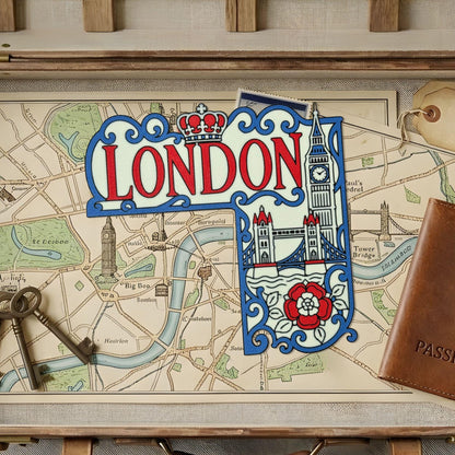 London Door Corner Decor | Travel Lover Gift